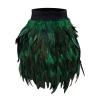 Peacock Costume for Women, 3-Piece Tutu Set with Feather Accessories view 2