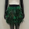Peacock Costume for Women, 3-Piece Tutu Set with Feather Accessories view 4