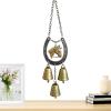 Horse Wind Chime, Metal Horse Wind Chime with Soft Tones view 1