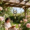 Horse Wind Chime, Metal Horse Wind Chime with Soft Tones view 2