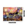 Happy New Year 2026 208 x 150 cm Sign for New Year's Eve view 2