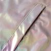 Silver Metallic Sequin Bomber Jacket for Men and Women view 4