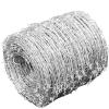 Durable Galvanized Barbed Wire Roll for Security Fences and Climbing Protection view 1