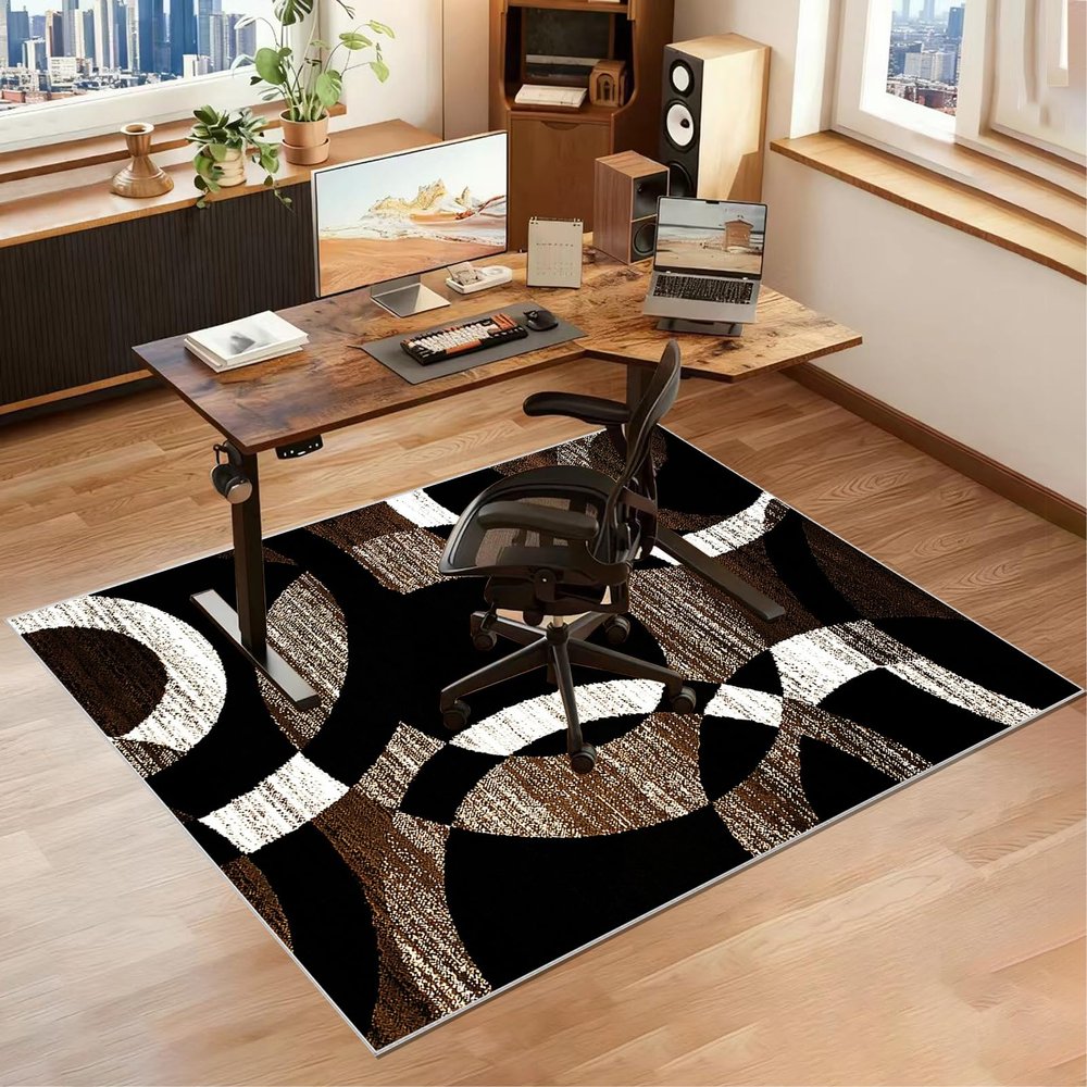 Fzamudng Floor Protection Mat for Office and Gaming Chairs, 90 x 140 cm