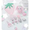 Stylish Strawberry Stapler and Stationery Organizer Set view 2