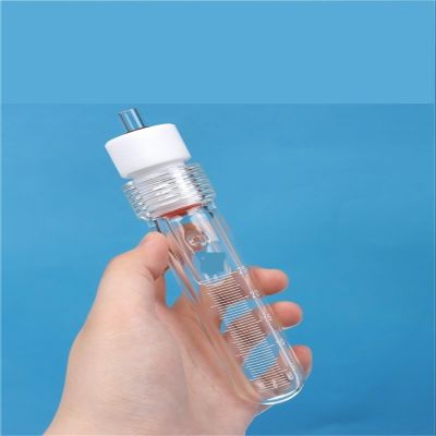 10 mL Flat-Bottom, Thick-Walled Pressure-Resistant Borosilicate Glass Flask with PTFE Stopcock