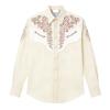Men's Cowboy Costume Shirt with Vintage Western Print view 2