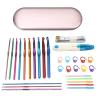 Yjcnelcr 30-Piece Crochet Hook Set with Case view 2