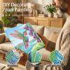 CXINLky 5D Diamond Painting Kit with Frame, Hummingbird, 25 x 25 cm view 3