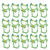 Yjcnelcr Cat-Shaped Carabiner Clasps, 15 Pieces view 1