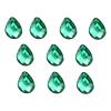 Yjcnelcr Teardrop-Shaped Crystal Beads, Jewels, Embellishments, Headwear Accessories, Coated Back, Faceted view 1