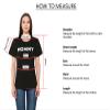 Women's Sequin Glitter Top, Short Sleeve, Crew Neck view 2