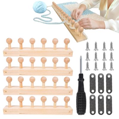 Blanket Weaving Loom, Portable Removable Yarn Loom