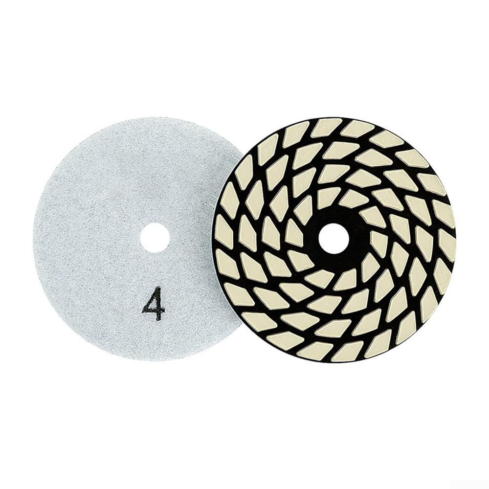 Dry Polishing Pad, 4-Step, 80 mm, for Granite and Marble (No. 4)