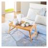 Foldable Bamboo Bed Tray Table, Laptop Stand & Serving Table view 4