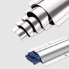 Rytgdxss Floor Cable Bridge, Stainless Steel, Easy to Cut, Impact-Resistant, 100 mm Outer Width (8 Pieces) view 1
