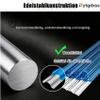 Rytgdxss Floor Cable Bridge, Stainless Steel, Easy to Cut, Impact-Resistant, 100 mm Outer Width (8 Pieces) view 4