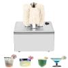 LBJDJYB Professional Wine Glass Polishing Machine with Brushes, 300 Glasses/Hour, Stainless Steel, 3 Heads view 1