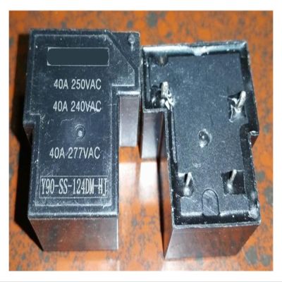 1 Pc. Y90-SS-112DM/-HJ; Y90-SS-124DM/-HJ; Y90-SS-124DM-J; Y90-SS-148DM/-G; Y90-SS-106DM (T90-1A-4P) 4-Pin Relay (Y90-SS-124DM-HJ 40A)