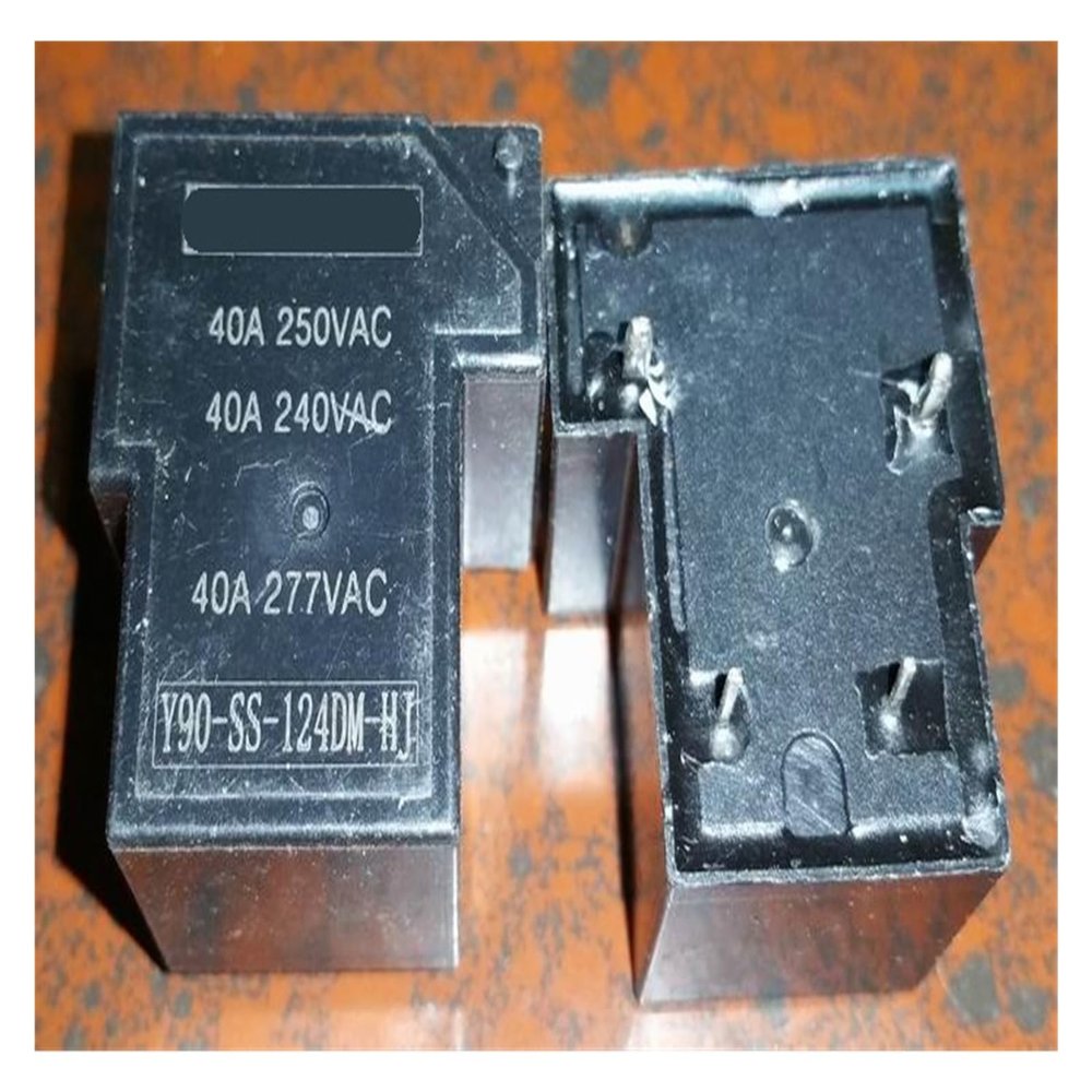 1 Pc. Y90-SS-112DM/-HJ; Y90-SS-124DM/-HJ; Y90-SS-124DM-J; Y90-SS-148DM/-G; Y90-SS-106DM (T90-1A-4P) 4-Pin Relay (Y90-SS-124DM-HJ 40A)