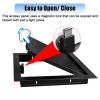 Generic Roof Hatch, Black Metal Access Door with Touch Latch, Concealed Attic Hatch for Electrical and Plumbing Installations (550 x 700 mm) view 3