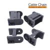 FQ FJT Cable Carrier Chain Bracket for H45 Series H45Q.1.S H45F.1.S, 45 mm Internal Height view 2