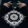 Generic Tarot Mat, 49 x 49 cm Square Fortune-Telling Tablecloth view 2