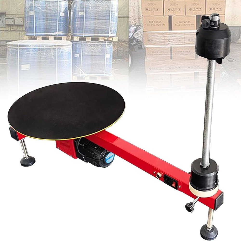 ERSINIAN Manual Stretch Film Wrapping Machine for Secure Pallet Packaging