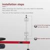 ERSINIAN Manual Stretch Film Wrapping Machine for Secure Pallet Packaging view 4