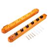 plplaaoo Wooden Pool Cue Rack, Wall-Mounted Holder, Holds 6 Cues view 1