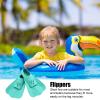 Kids' Short Swimming Fins for Boys and Girls view 3