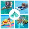 Kids' Short Swimming Fins for Boys and Girls view 4