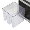 Manual Ice Crusher and Shaved Ice Maker, Hand-Crank, Dustproof, Transparent Cover, Tin Alloy/ABS, 1,300 g view 3