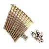 10 M6 x 40 mm Carbon Steel Furniture Bolts with Barrel Nuts view 2