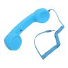 Yinhing Retro Phone Handset with Cord, 3.5 mm Plug, Volume Control, 9-Ft Coiled Cable, Sky Blue view 2