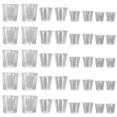 VICASKY 40-Pack Plastic Orchid Nursery Pots with Drainage Holes