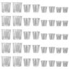 VICASKY 40-Pack Plastic Orchid Nursery Pots with Drainage Holes view 1