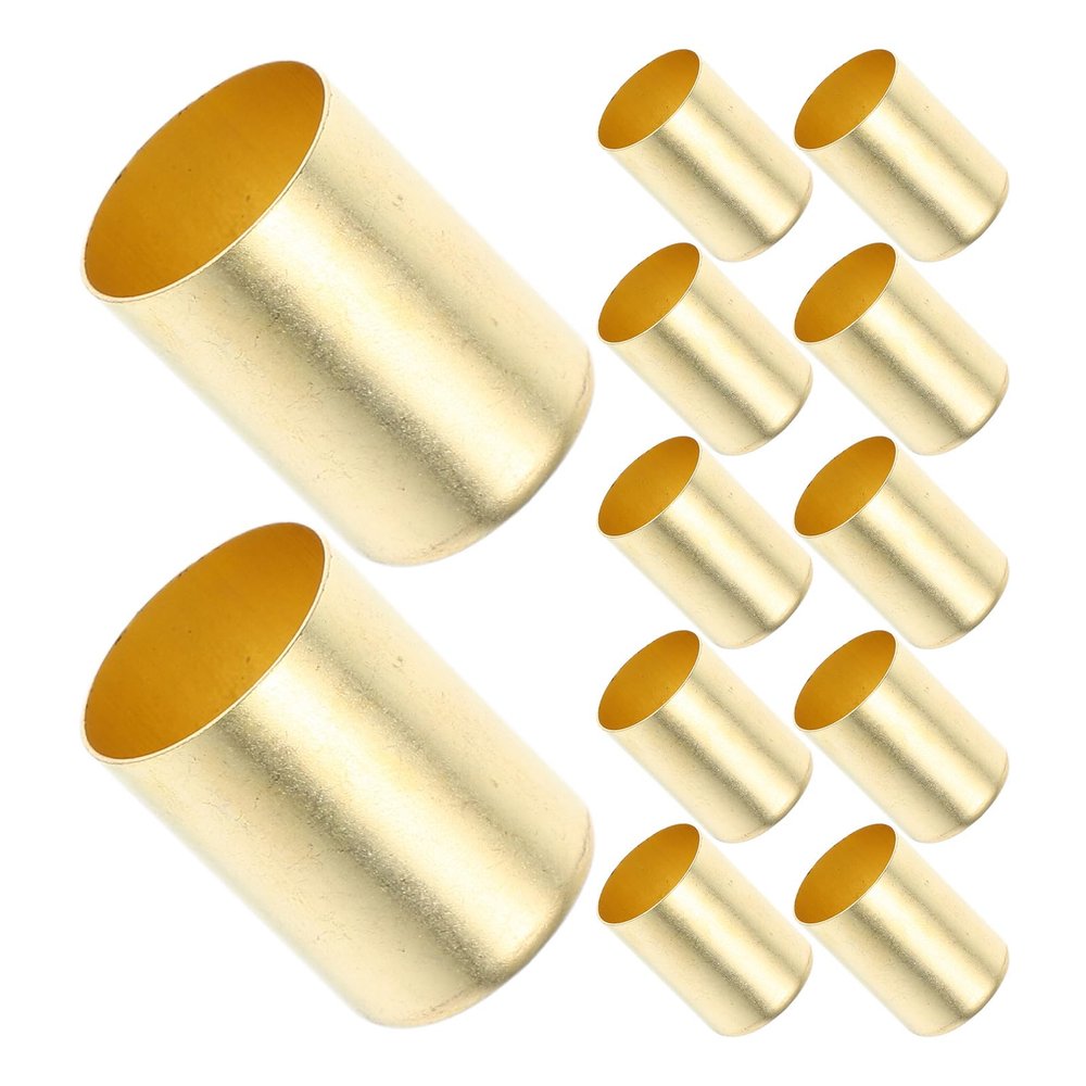 Warmhm 50-Piece Metal Compression Fittings with Sleeves for Water, Oil, and Gas Lines