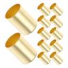 Warmhm 50-Piece Metal Compression Fittings with Sleeves for Water, Oil, and Gas Lines view 1