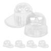 Alipis Transparent Plastic Hat Stand for Baseball Caps, 6 Pieces view 1