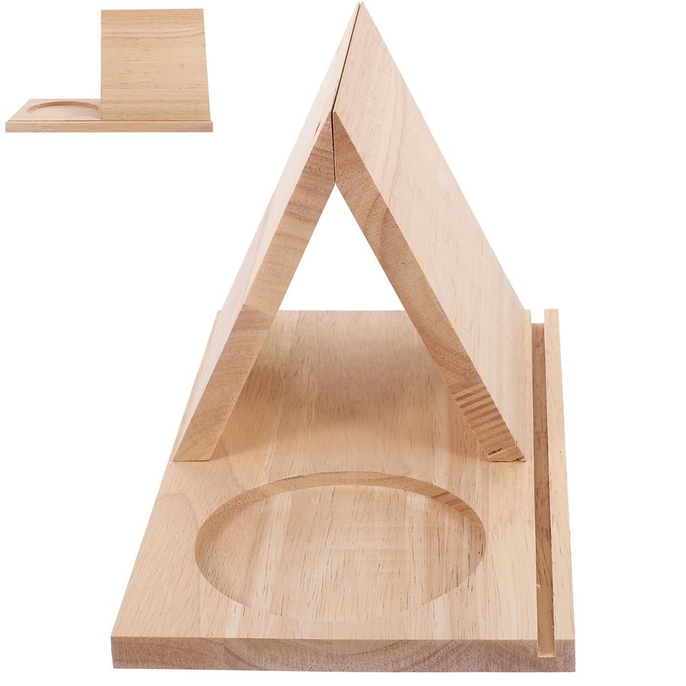 JOINPAYA Triangular Book Stand with Page and Cup Holders