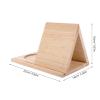 JOINPAYA Triangular Book Stand with Page and Cup Holders view 2