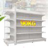 Heavy-Duty Metal Retail Shelving, White, 120 x 43 x 135 cm view 3