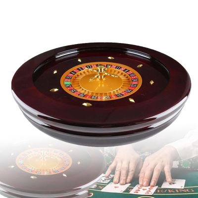 Roulette Wheel Set with Precision Bearings - Wood Design for Private and Professional Use