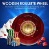 Roulette Wheel Set with Precision Bearings - Wood Design for Private and Professional Use view 2