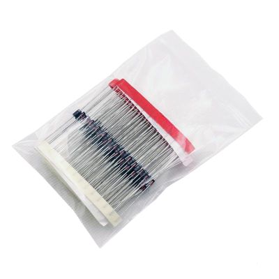 TQUXNGA 100-Piece Assorted Straight-Lead Diode Pack: 1N4148, 1N4007, FR107, 1N5408, FR207, 1N5819, 1N5399, 1N5822