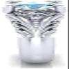 Women's Sapphire Engagement Ring view 2