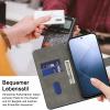 BOLELAW Case for Samsung Galaxy A57, PU Leather Wallet Case with Magnetic Closure, Stand Function & Card Slots, Don't Touch My Phone view 2
