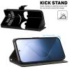 BOLELAW Case for Samsung Galaxy A57, PU Leather Wallet Case with Magnetic Closure, Stand Function & Card Slots, Don't Touch My Phone view 3