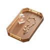Octagonal Anti-Slip Wooden Tray view 1